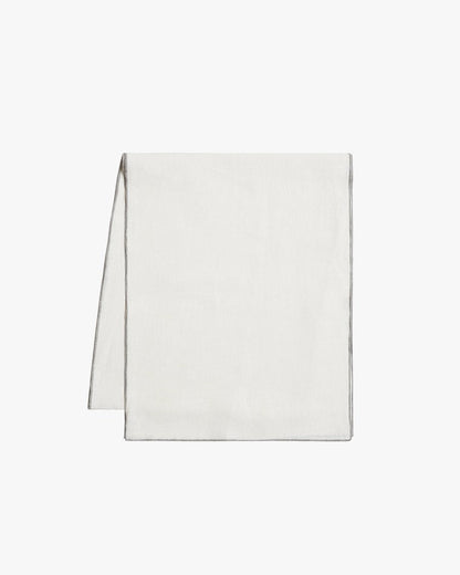 Contrast Edge Table Runner