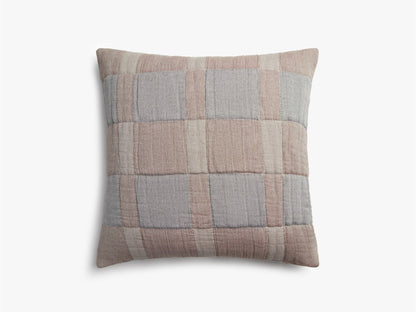 Grid Gauze Pillow Cover