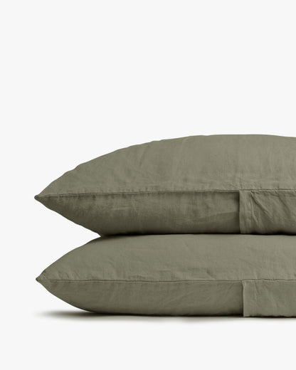 Linen Pillowcase Set