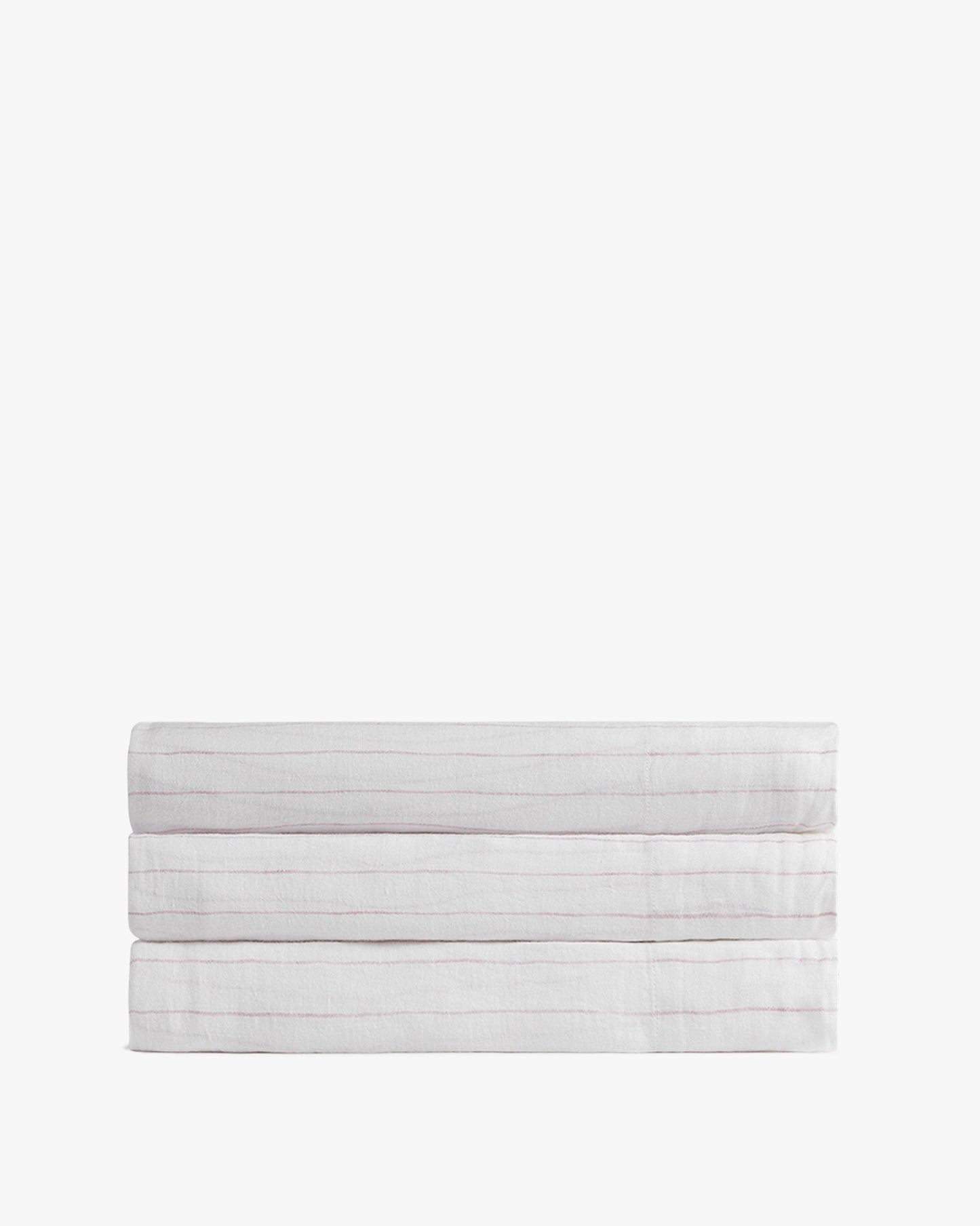 Pinstripe Linen Top Sheet