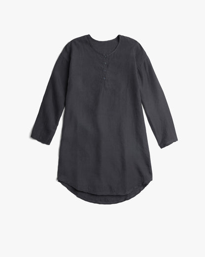 Women's Linen Sleep Shirt